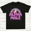 Alpha Male Funny Unicorn Shirt Black S 1 1