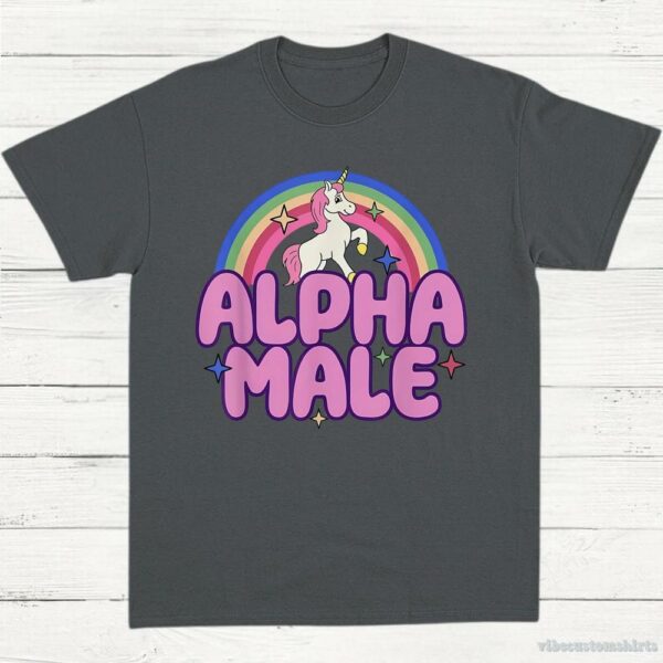 Alpha Male Funny Unicorn Shirt