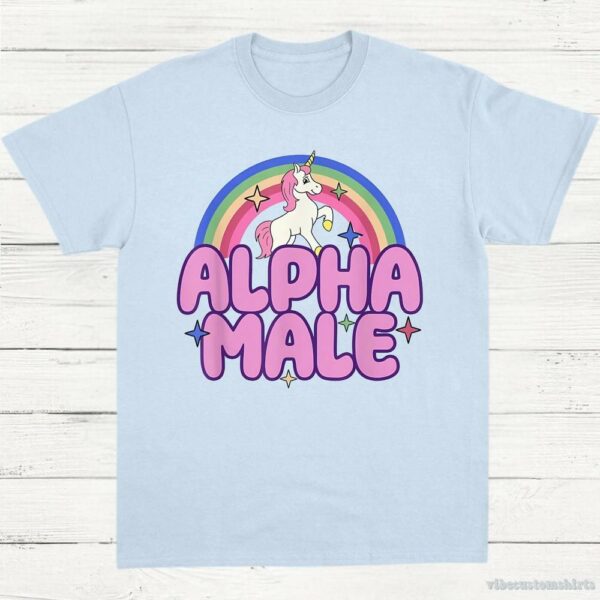 Alpha Male Funny Unicorn Shirt