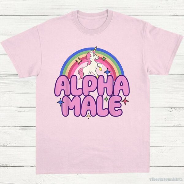 Alpha Male Funny Unicorn Shirt