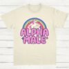 Alpha Male Funny Unicorn Shirt Natural S 1 1