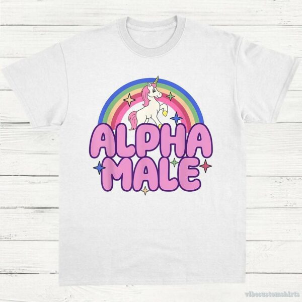 Alpha Male Funny Unicorn Shirt