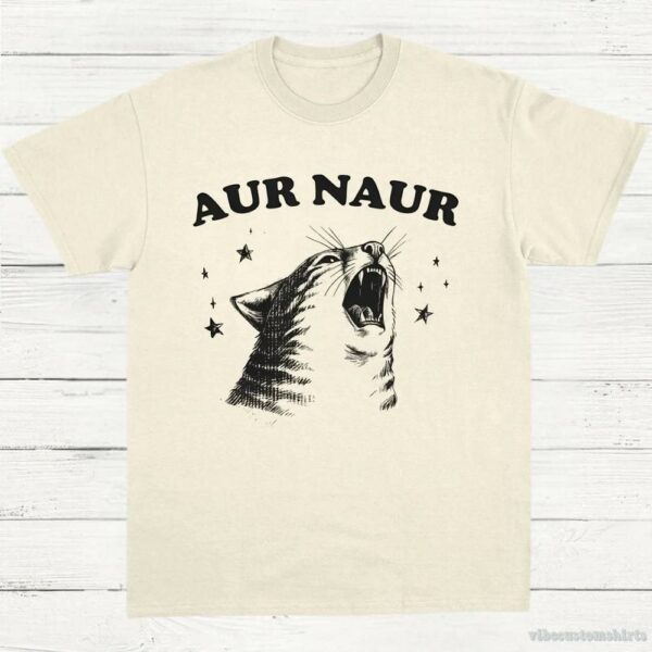 Aur Naur Vintage Cat Shirt