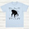 Born To Shit Forced To Wipe Cat Shirt Light Blue S 1 1