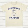 Certified Yapper Vintage T Shirt Natural S 1 1