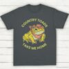 Country Toads Take Me Home Meme Shirt Dark Heather Grey S 1 1