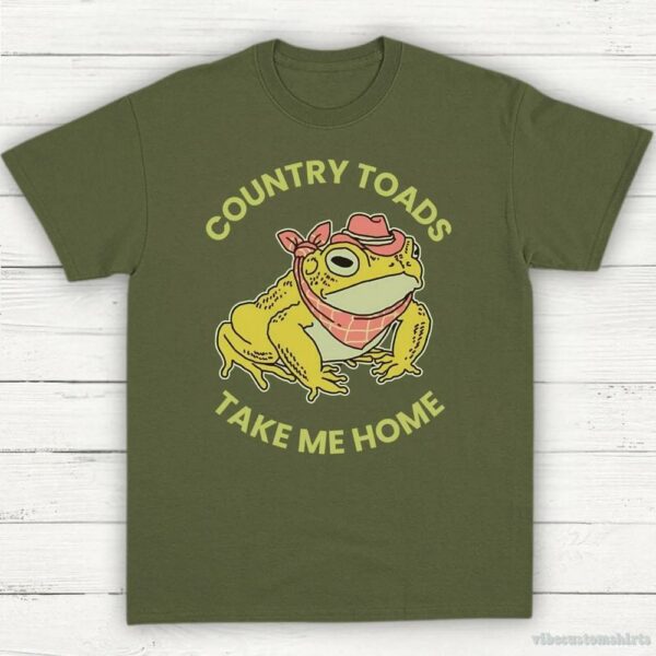 Country Toads Take Me Home Meme Shirt