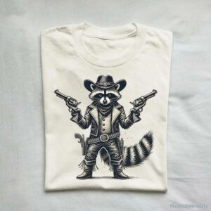 Cowboy Raccoon Shirt