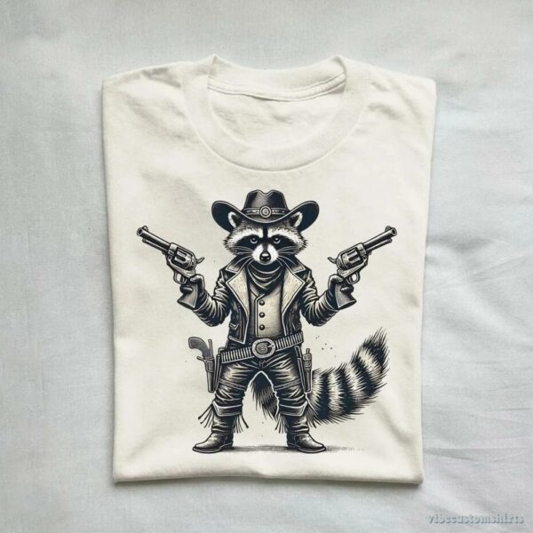Cowboy Raccoon Shirt