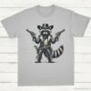 Cowboy Raccoon Shirt Sport Grey S 1 1