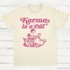 Karma is a Cat Shirt Natural S 1