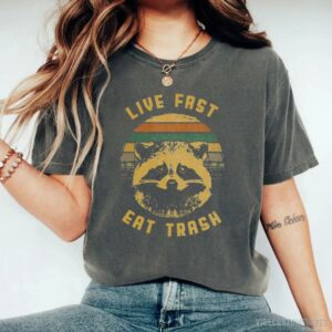 Live Fast Eat Trash Shirt