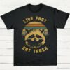 Live Fast Eat Trash Shirt Black S 1