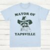 Mayor Of Yapsville Raccoon Shirt Light Blue S 1