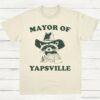 Mayor Of Yapsville Raccoon Shirt Natural S 1