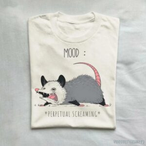 Mood Perpetual Screaming Possum T-Shirt
