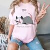 Mood Perpetual Screaming Possum T Shirt Light Pink S 1