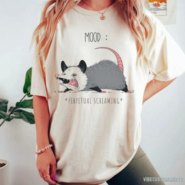 Mood Perpetual Screaming Possum T-Shirt