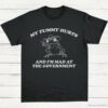 My Tummy Hurts And Im Mad At The Government Frog Shirt Black S 1